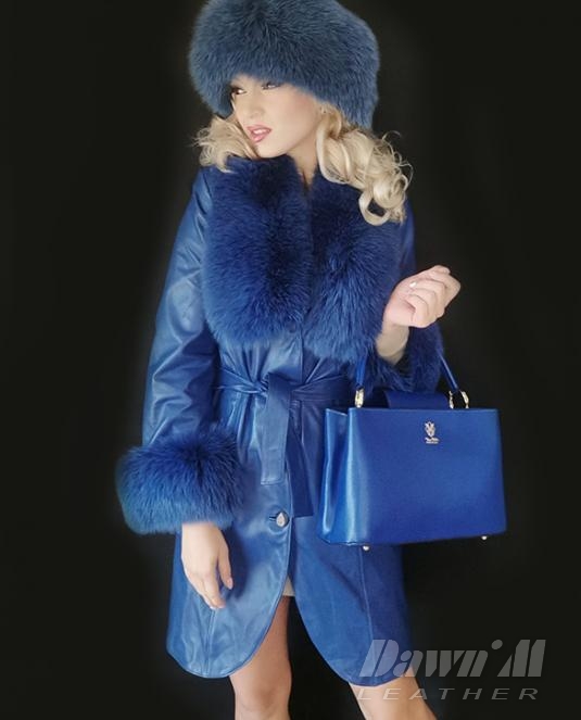 Дамска кожена чанта