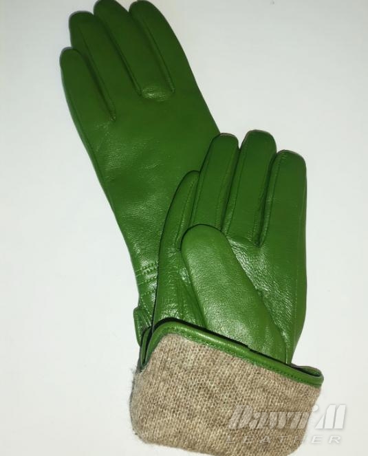 дамски кожени ръкавици - 5