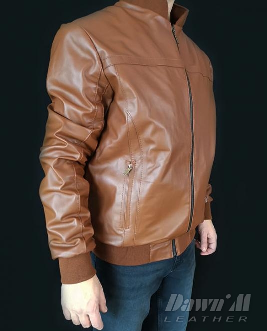 мъжко кожено яке - 10