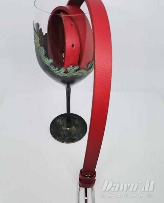 Дамски кожен колан