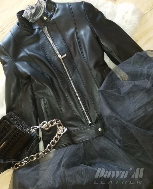 дамско кожено яке - 10