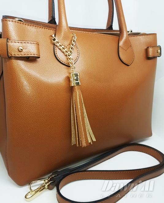 Дамска кожена чанта