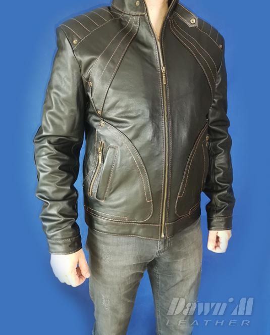 мъжко кожено яке - 3