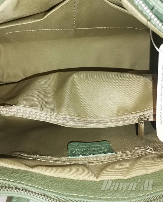 дамска кожена чанта - 4