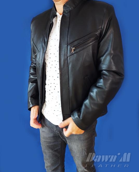 мъжко кожено яке - 3