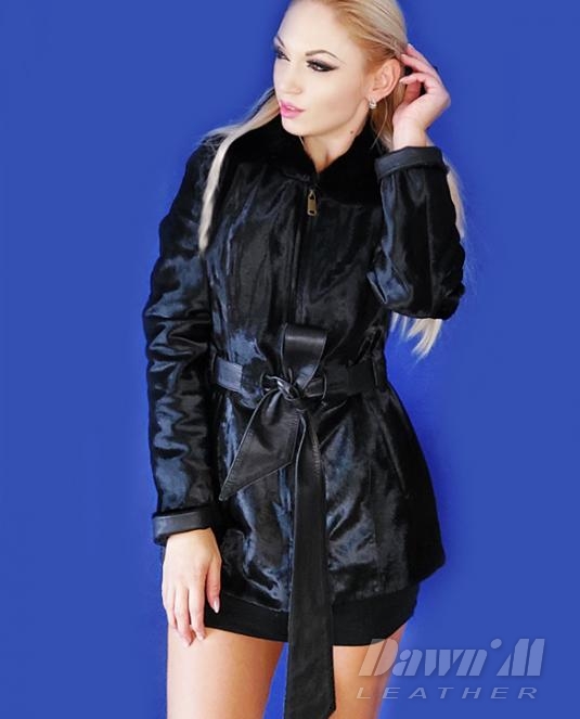 дамско кожено яке - 2