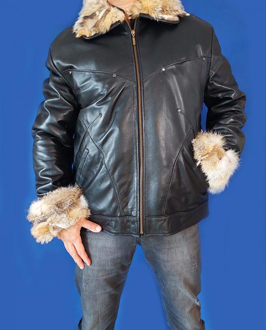 мъжко кожено яке - 1