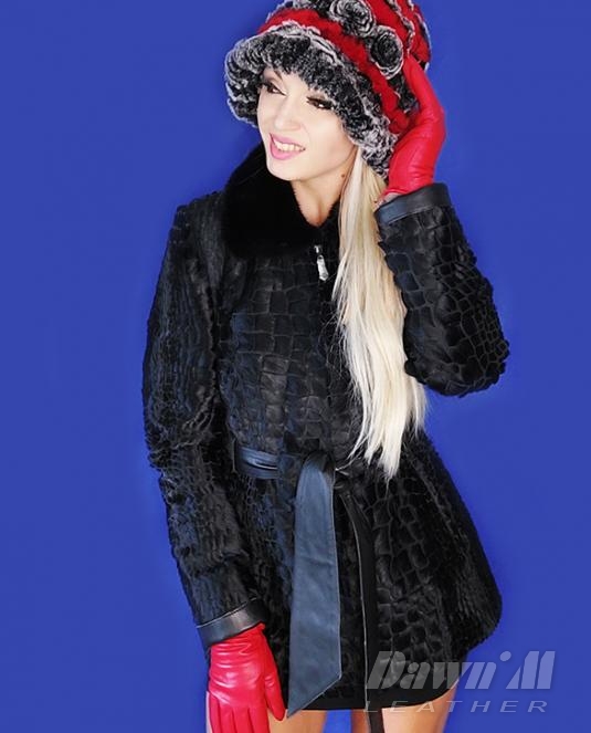 дамско кожено яке - 2