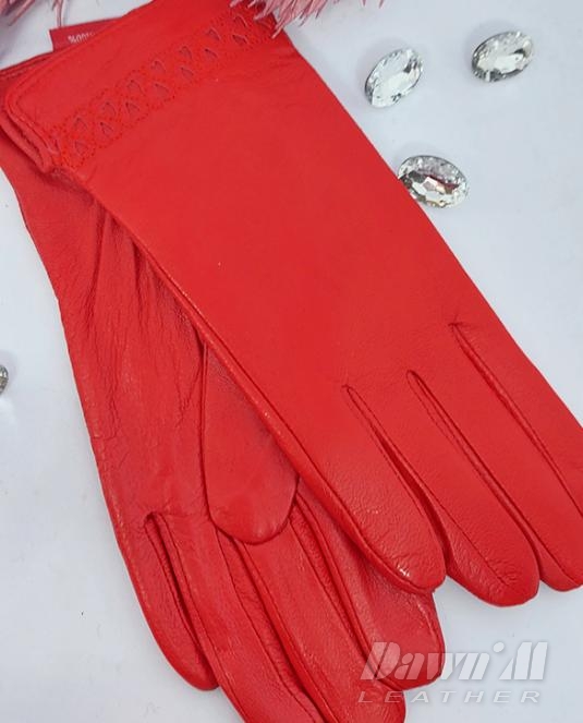 дамски кожени ръкавици - 4
