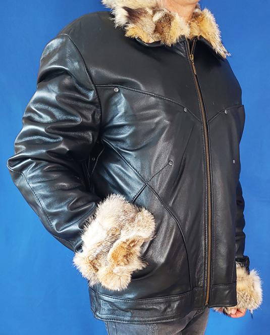 мъжко кожено яке - 4