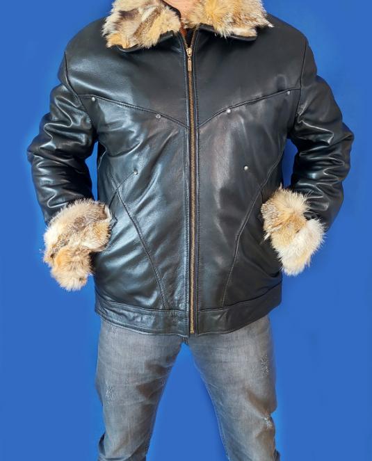 мъжко кожено яке - 3