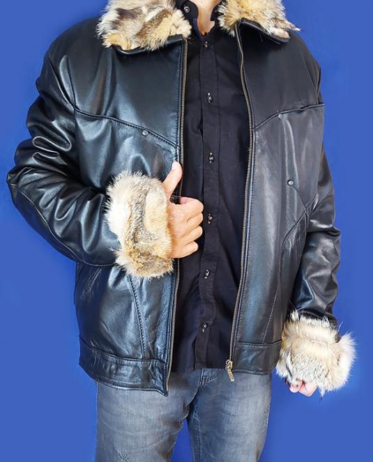 мъжко кожено яке - 6