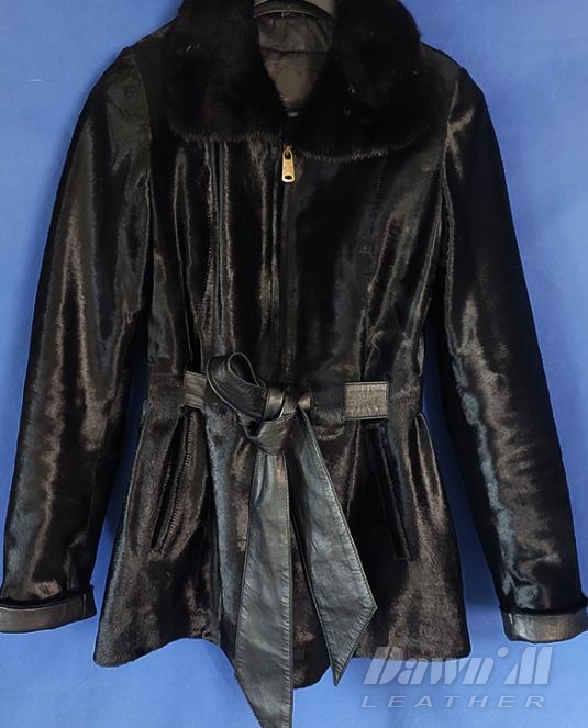 дамско кожено яке - 8