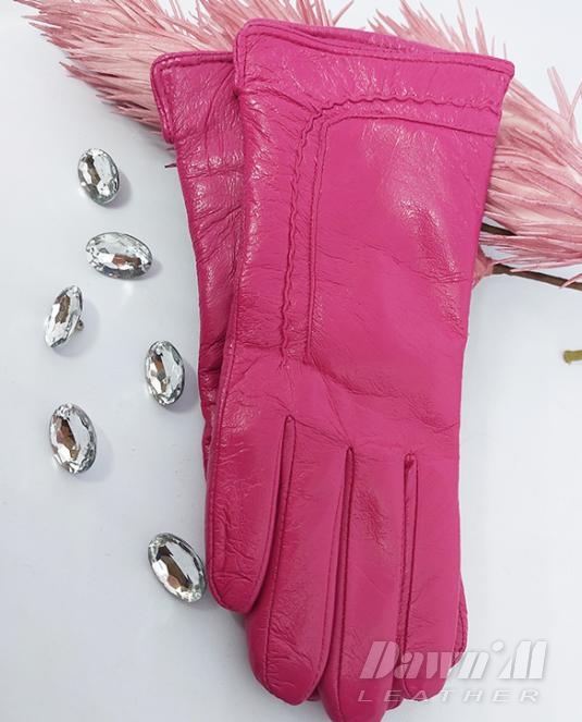 дамски кожени ръкавици - 1