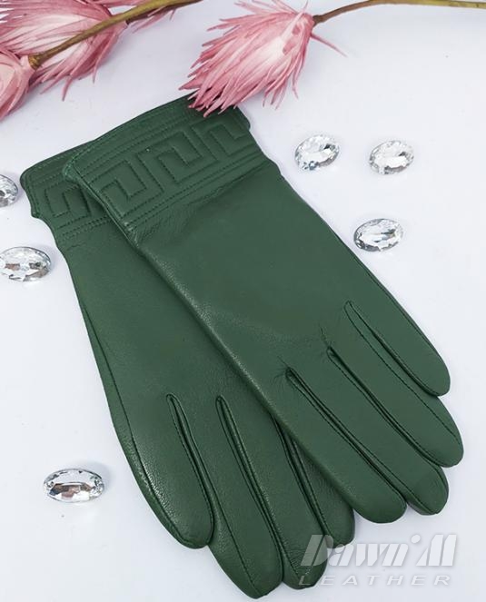 дамски кожени ръкавици - 3