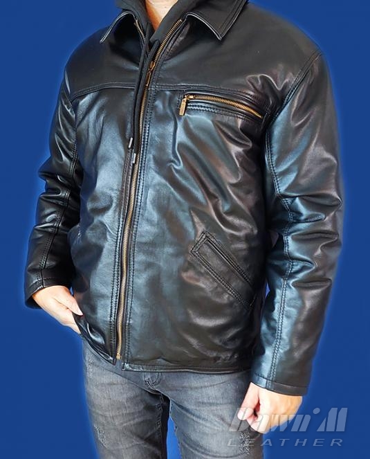 мъжко кожено яке - 1