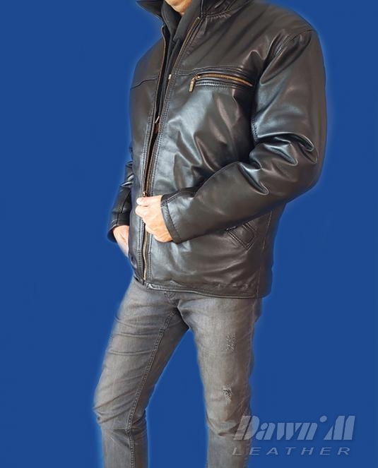 мъжко кожено яке - 3