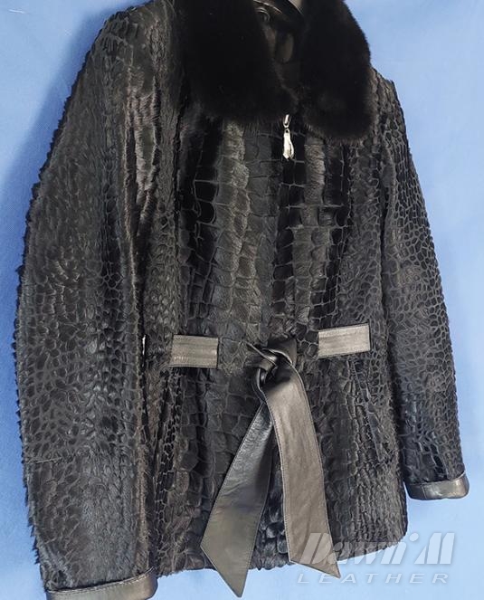 дамско кожено яке - 6