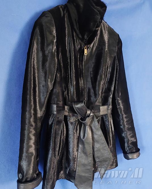 дамско кожено яке - 9