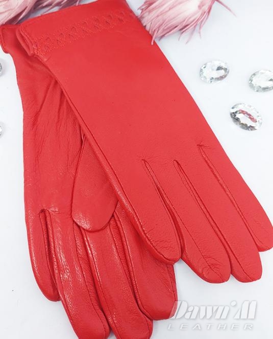 дамски кожени ръкавици - 1