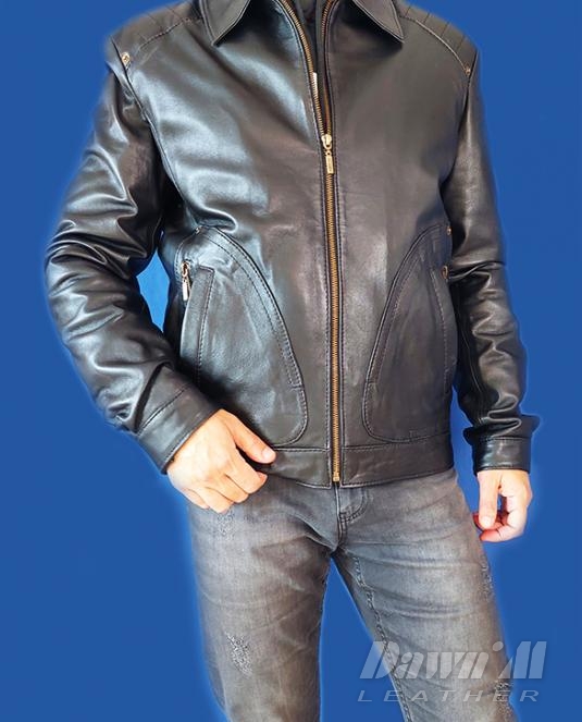 мъжко кожено яке - 1