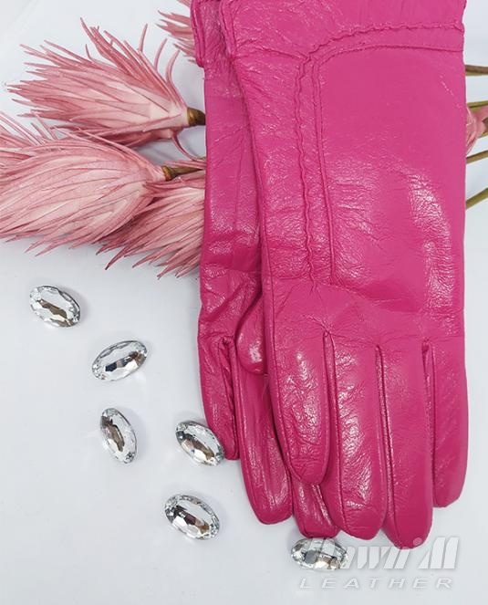 дамски кожени ръкавици - 2