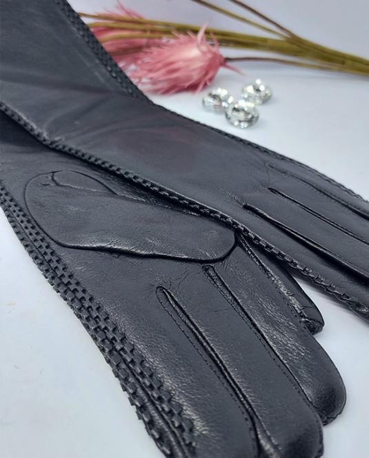 дамски кожени ръкавици - 3