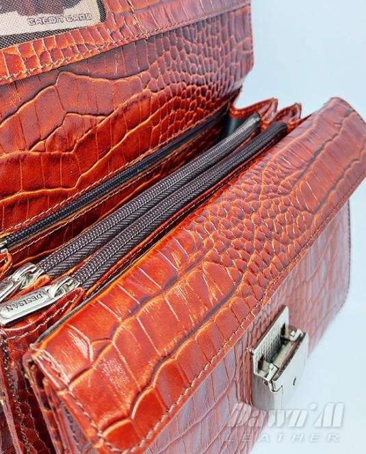 мъжка кожена чанта - 6