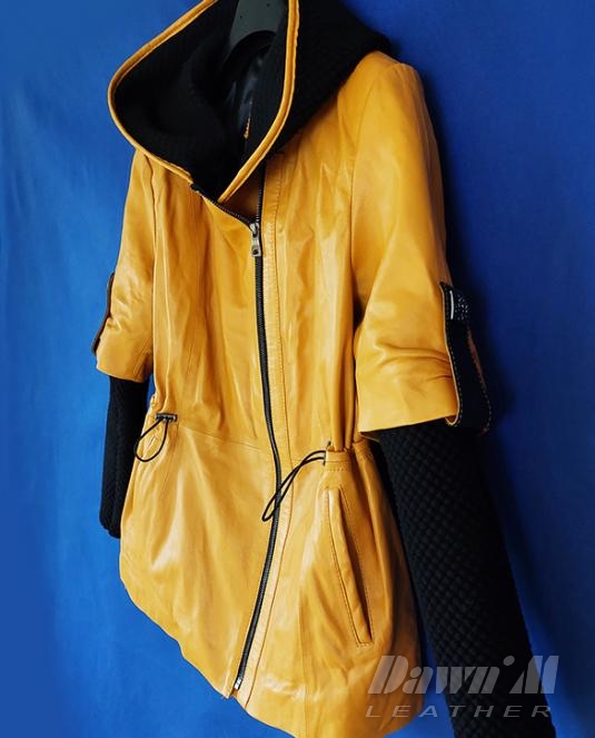 дамско кожено яке - 7