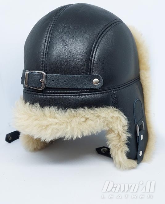мъжка кожена шапка - 1