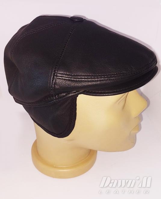 мъжки кожен каскет - 4