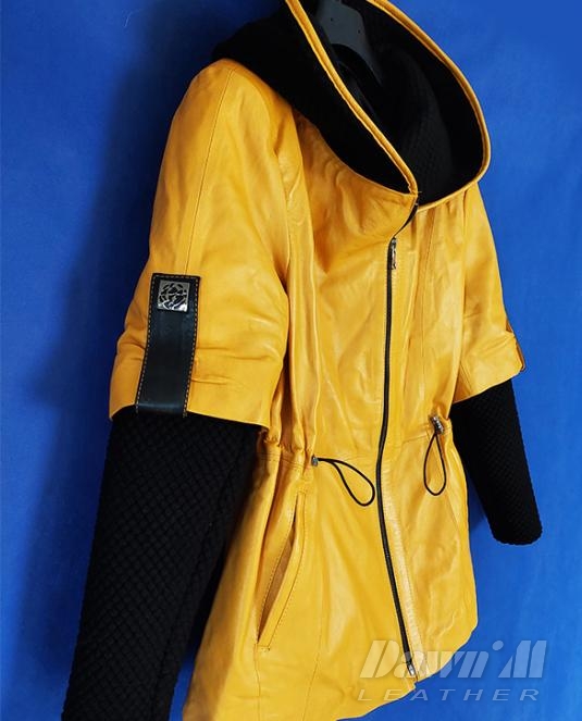 дамско кожено яке - 6