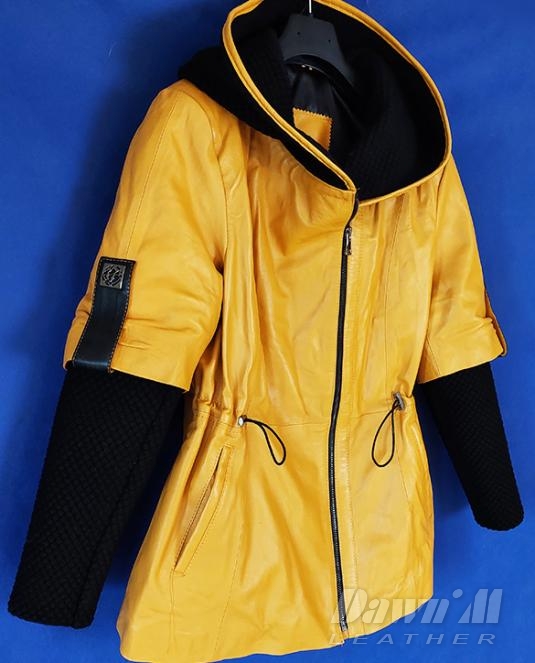 дамско кожено яке - 5