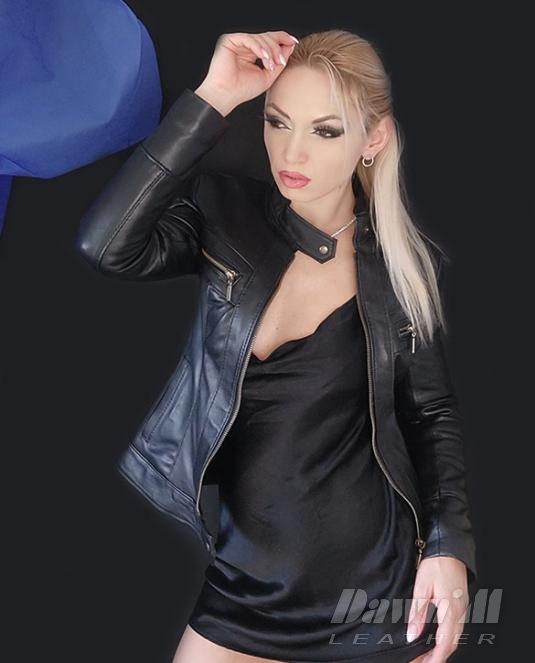 дамско кожено яке - 2