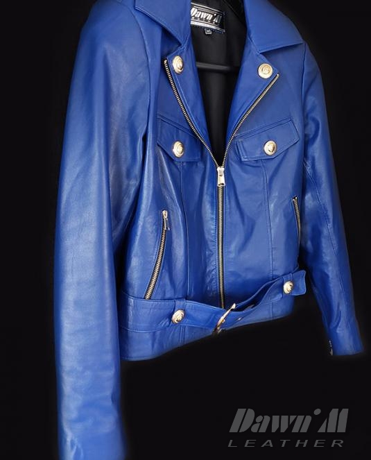 дамско кожено яке - 5