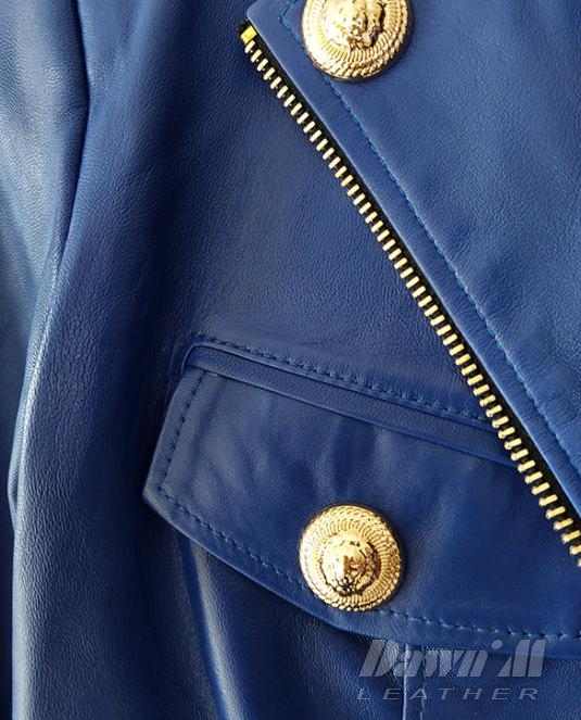 дамско кожено яке - 6