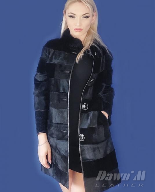 дамско кожено яке - 8