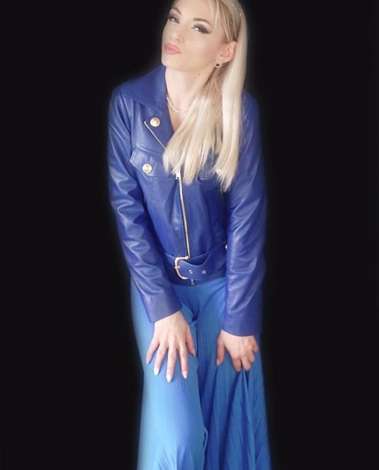 дамско кожено яке - 7