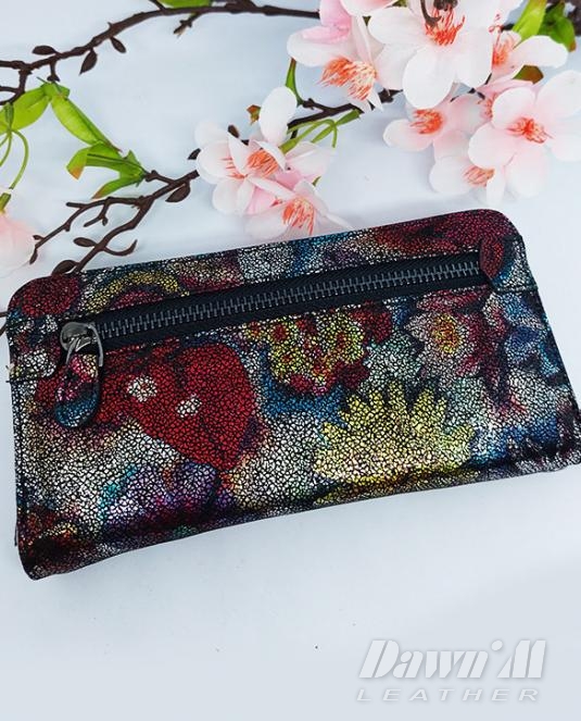 дамско кожено портмоне - 8