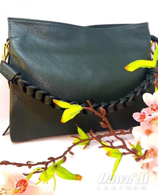 Дамска кожена чанта