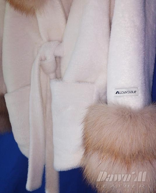 дамско кожено палто - 16