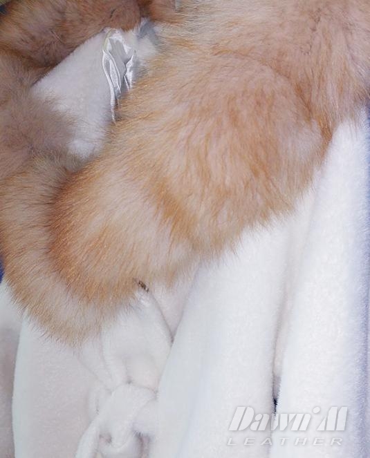 дамско кожено палто - 18