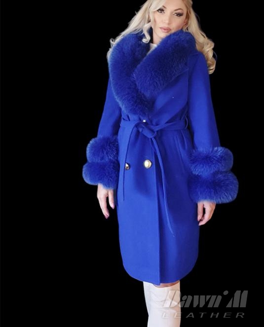 дамско палто от кашмир - 10