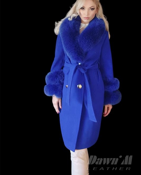 дамско палто от кашмир - 9