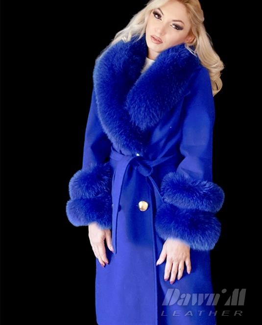 дамско палто от кашмир - 8