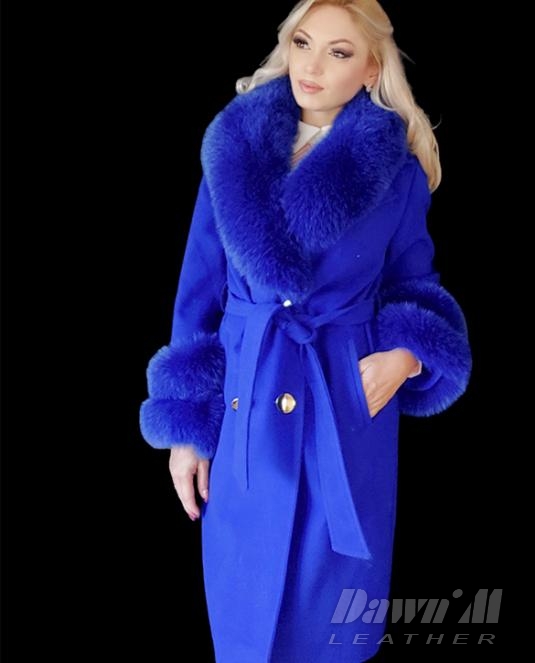 дамско палто от кашмир - 6