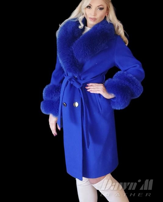 дамско палто от кашмир - 11