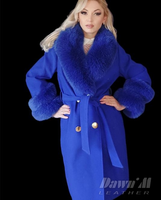 дамско палто от кашмир - 5