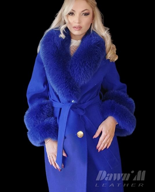 дамско палто от кашмир - 20