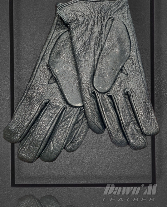 Луксозни мъжки кожени ръкавици Deer skin - 1